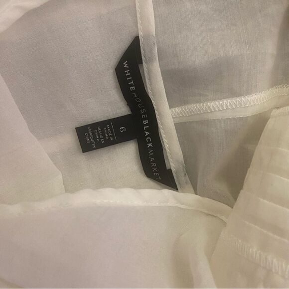 White House Black Market Celine Victorian blouse, size 6 - Picture 12 of 12